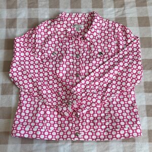 Christopher & Banks Button Up Jacket